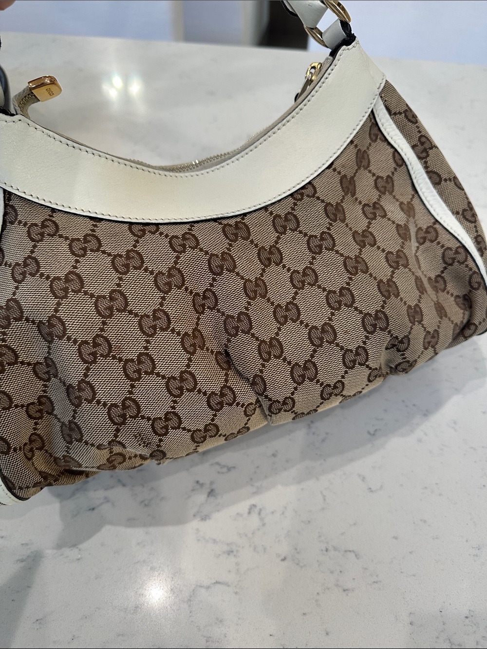 Today only ! Vintage Gucci monogram shoulder bag Y2K - Picture 3 of 10